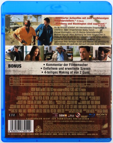 2 Guns (Agenci) [Blu-Ray]