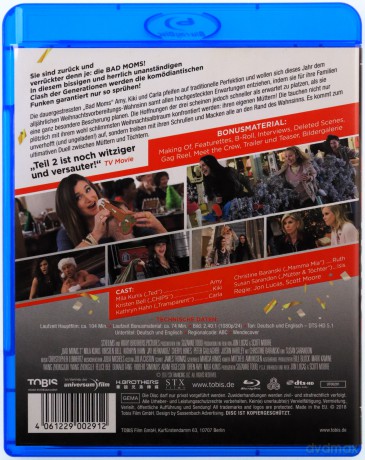 A Bad Moms Christmas (Złe mamuśki 2: Jak przetrwać święta) [Blu-Ray]