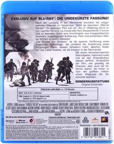 A Bridge Too Far (O jeden most za daleko) [Blu-Ray]