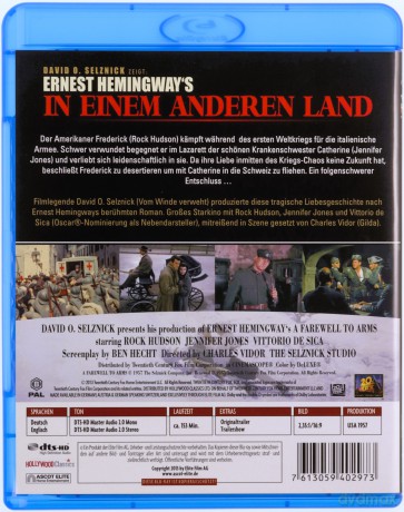 A Farewell to Arms (Pożegnanie z bronią) [Blu-Ray]