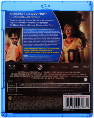 A Nightmare on Elm Street (Koszmar z ulicy Wiązów) [Blu-Ray]