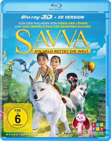 A Warrior's Tail (Sawa: Mały wielki bohater) [Blu-Ray 3D]+[Blu-Ray]