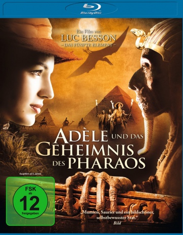 Adele and the Secret of the Mummy (Niezwykłe przygody Adeli Blanc-Sec) [Blu-Ray]