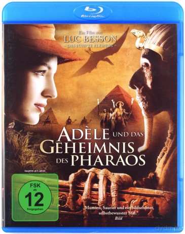 Adele and the Secret of the Mummy (Niezwykłe przygody Adeli Blanc-Sec) [Blu-Ray]