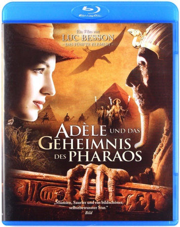 Adele and the Secret of the Mummy (Niezwykłe przygody Adeli Blanc-Sec) [Blu-Ray]