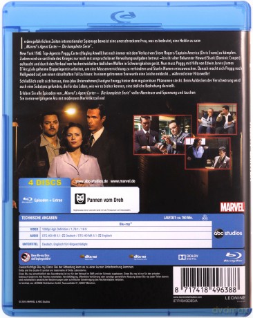 Agent Carter (Complete Series) (Agentka Carter (Kompletna seria)) [4xBlu-Ray]
