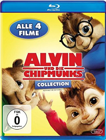 Alvin and the Chipmunks 1-4 (Alvin i wiewiórki 1-4) [Blu-Ray]
