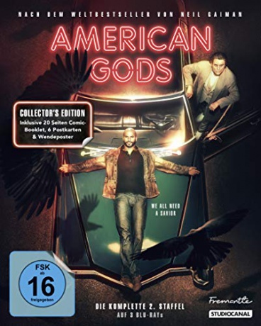 American Gods Season 2 (Amerykańscy bogowie Sezon 2) [3xBlu-Ray]