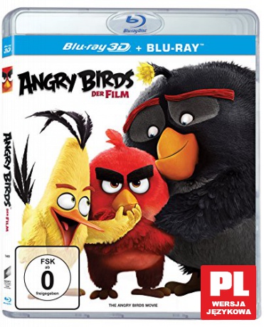 Angry Birds (Angry Birds Film) [Blu-Ray 3D]+[Blu-Ray]