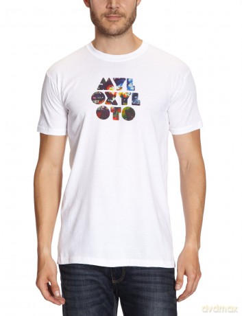 Coldplay: Album, White (M) [T-SHIRT]