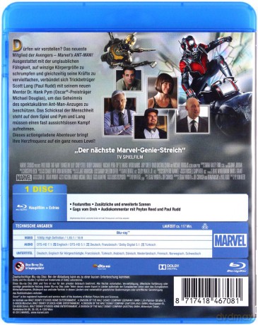 Ant-Man [Blu-Ray]