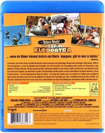 Asterix & Obelix: Mission Cleopatra (Asterix i Obelix: Misja Kleopatra) [Blu-Ray]