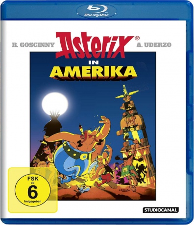 Asterix in Amerika (Asterix podbija Ameryke) [Blu-Ray]