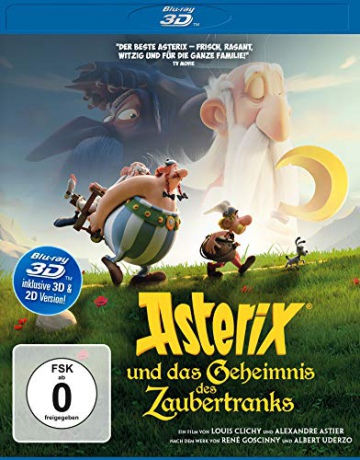 Asterix: The Secret of the Magic Potion (Asterix i Obelix. Tajemnica magicznego wywaru) [Blu-Ray 3D]+[Blu-Ray]