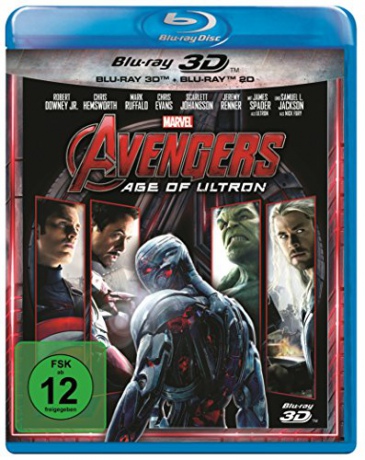 Avengers: Age of Ultron (Avengers: Czas Ultrona) [Blu-Ray 3D]+[Blu-Ray]