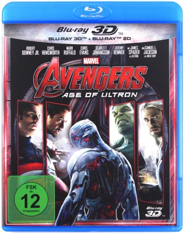 Avengers: Age of Ultron (Avengers: Czas Ultrona) [Blu-Ray 3D]+[Blu-Ray]