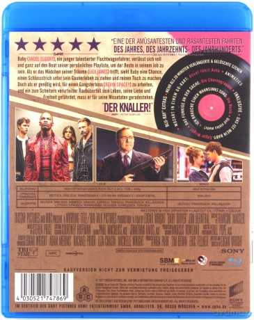 Baby Driver [Blu-Ray]