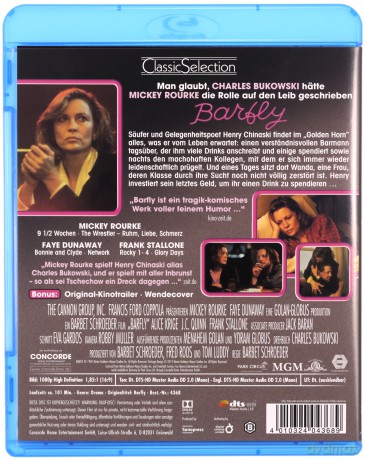 Barfly (Ćma barowa) [Blu-Ray]