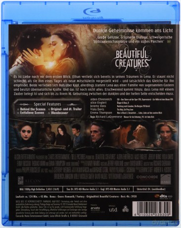 Beautiful Creatures (Piękne istoty) [Blu-Ray]