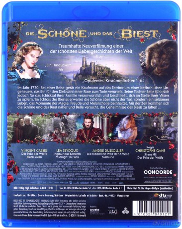 Beauty and the Beast (Piękna i bestia) [Blu-Ray]