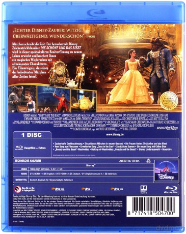 Beauty and the Beast (Piękna i Bestia) (Disney) [Blu-Ray]