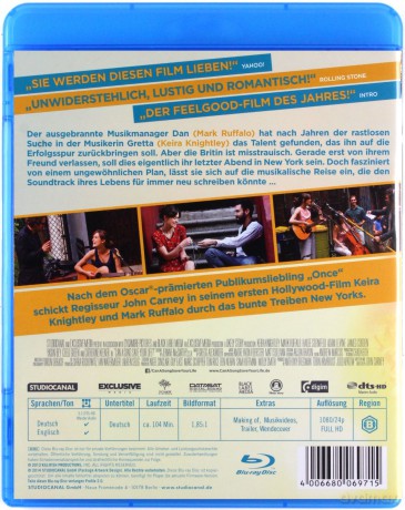 Begin Again (Zacznijmy od nowa) [Blu-Ray]