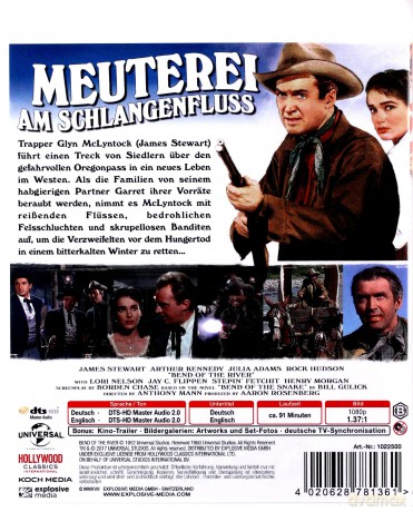 Bend of the River (Zasadzka nad rzeką) [Blu-Ray]