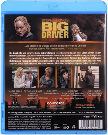 Big Driver (Wielki kierowca) [Blu-Ray]
