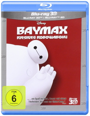 Big Hero 6 (Wielka szóstka) [Blu-Ray 3D]+[Blu-Ray]
