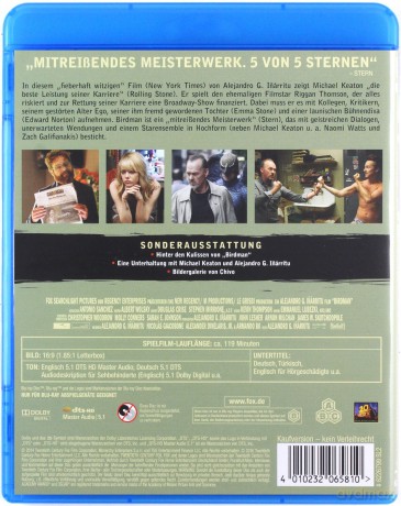 Birdman [Blu-Ray]