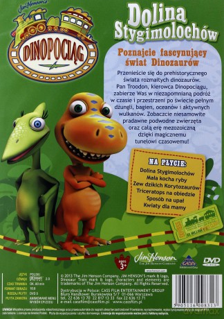 Dinopociąg - Dolina Stygimolochów [DVD]