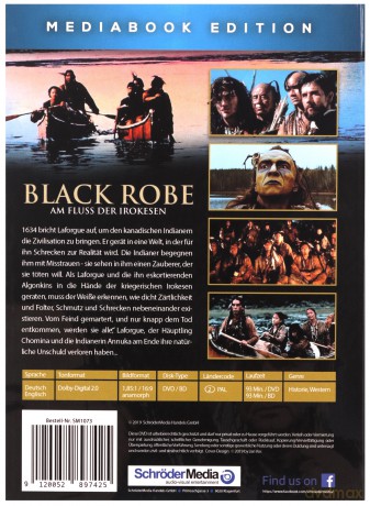 Black Robe (Czarna suknia) [Blu-Ray]+[DVD]