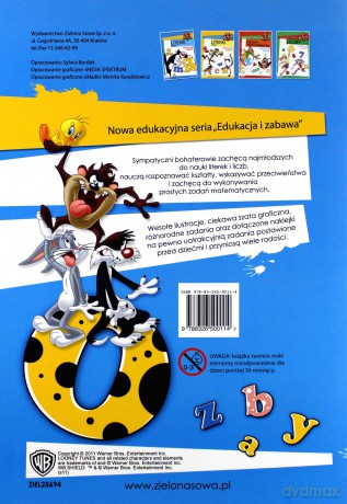 Litery cz. I. Uczę się i bawię z Looney Tunes [KSIĄŻKA]