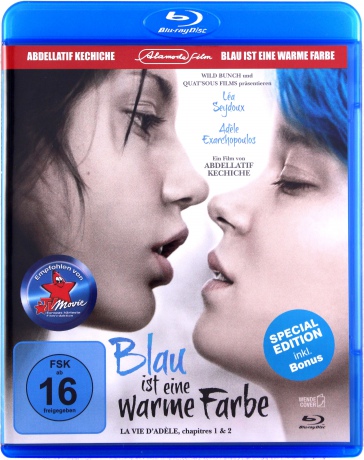 Blue Is the Warmest Colour (Życie Adeli - Rozdział 1 i 2) [Blu-Ray]