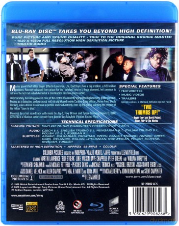 Blue Streak (Diamentowa afera) [Blu-Ray]