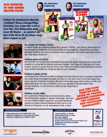 Bud Spencer - Die grosse Plattfuss-Box [4xBlu-Ray]