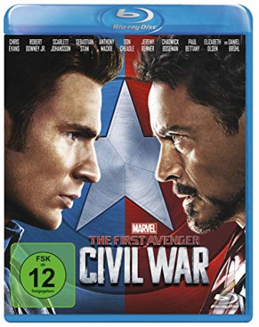 Captain America: Civil War (Kapitan Ameryka: Wojna bohaterów) [Blu-Ray]