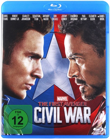 Captain America: Civil War (Kapitan Ameryka: Wojna bohaterów) [Blu-Ray]