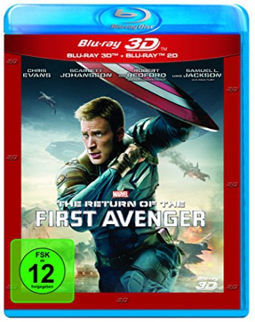 Captain America: The Winter Soldier (Kapitan Ameryka: Zimowy żołnierz) [Blu-Ray 3D]+[Blu-Ray]