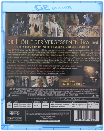 Cave of Forgotten Dreams (Jaskinia zapomnianych snów) [Blu-Ray 3D]+[Blu-Ray]