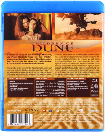 Children of Dune (Complete series) (Dzieci Diuny (Kompletna Seria)) [Blu-Ray]