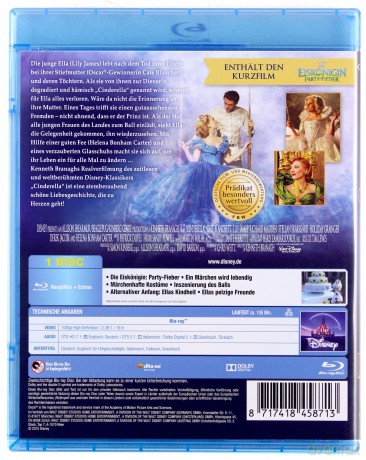 Cinderella (Kopciuszek) (Disney) [Blu-Ray]