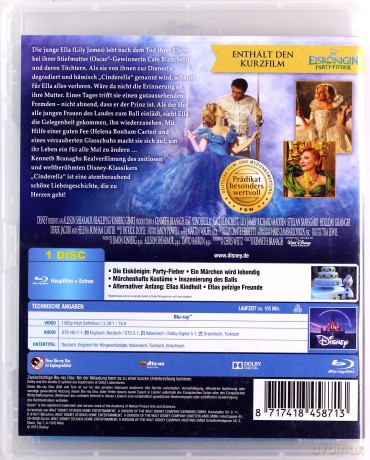 Cinderella (Kopciuszek) (Disney) [Blu-Ray]