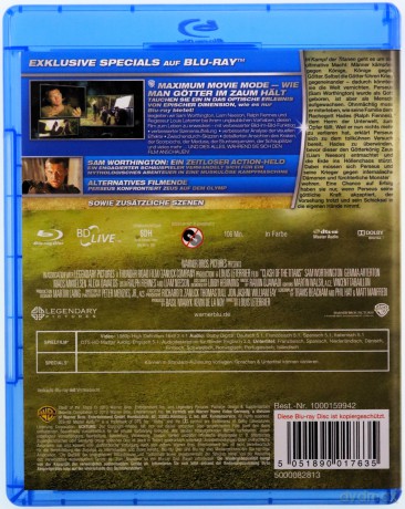 Clash of the Titans (Starcie tytanów) [Blu-Ray]