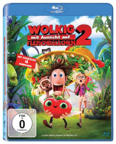 Cloudy with a Chance of Meatballs 2 (Klopsiki kontratakują) [Blu-Ray]