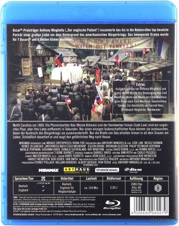 Cold Mountain (Wzgórze nadziei) [Blu-Ray]