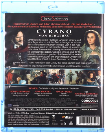Cyrano de Bergerac [Blu-Ray]