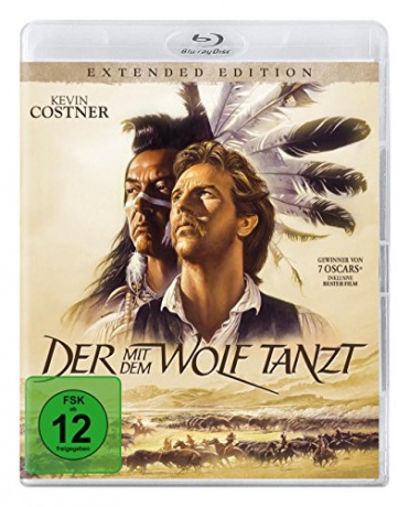 Dances with Wolves (Extended Edition) (Tańczący z wilkami) [Blu-Ray]