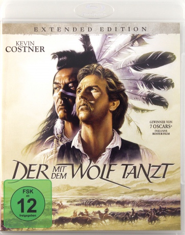 Dances with Wolves (Extended Edition) (Tańczący z wilkami) [Blu-Ray]