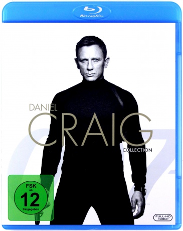 007 James Bond Daniel Craig Collection [4xBlu-Ray]
